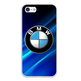 Чехол для iPhone 5/5S матовый с принтом BMW (РЕДАЧ) в Тюмени, Силикон | Область печати: задняя сторона чехла, без боковых панелей | bmw | bmw performance | m | motorsport | performance | бмв | моторспорт
