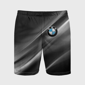 Мужские шорты спортивные с принтом BMW в Тюмени,  |  | Тематика изображения на принте: bmw | bmw performance | m | motorsport | performance | бмв | моторспорт