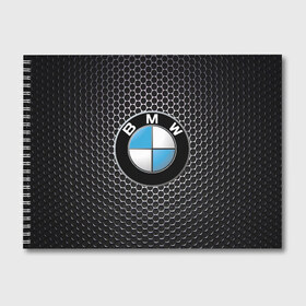 Альбом для рисования с принтом BMW (РЕДАЧ) в Тюмени, 100% бумага
 | матовая бумага, плотность 200 мг. | Тематика изображения на принте: bmw | bmw performance | m | motorsport | performance | бмв | моторспорт