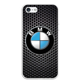 Чехол для iPhone 5/5S матовый с принтом BMW (РЕДАЧ) в Тюмени, Силикон | Область печати: задняя сторона чехла, без боковых панелей | bmw | bmw performance | m | motorsport | performance | бмв | моторспорт