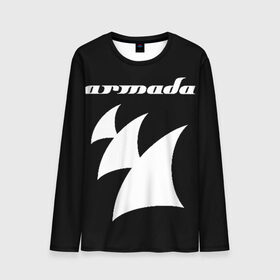 Мужской лонгслив 3D с принтом Armada Music в Тюмени, 100% полиэстер | длинные рукава, круглый вырез горловины, полуприлегающий силуэт | armada | armada music | armin | armin van buuren | van buuren