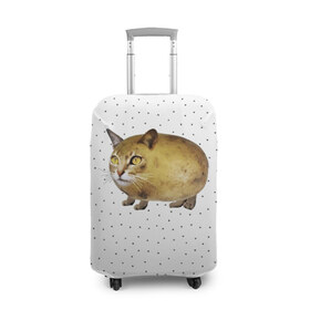 Чехол для чемодана 3D с принтом ЧИЛИПИ*ДРИК в Тюмени, 86% полиэфир, 14% спандекс | двустороннее нанесение принта, прорези для ручек и колес | internet | meme | memes | pikabu | интернет | картофель | картошка | киса | киска | кот | котенок | котик | коты | котята | кошки | мем | мемас | мемасы | мемы | пикабу | прикол | приколы | чикибряк | шутка | юмор