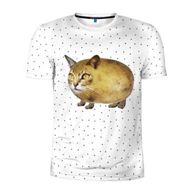 Мужская футболка 3D спортивная с принтом ЧИЛИПИ*ДРИК в Тюмени, 100% полиэстер с улучшенными характеристиками | приталенный силуэт, круглая горловина, широкие плечи, сужается к линии бедра | Тематика изображения на принте: internet | meme | memes | pikabu | интернет | картофель | картошка | киса | киска | кот | котенок | котик | коты | котята | кошки | мем | мемас | мемасы | мемы | пикабу | прикол | приколы | чикибряк | шутка | юмор