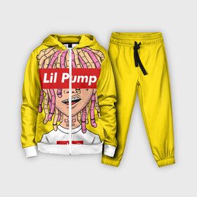 Детский костюм 3D с принтом Lil Pump в Тюмени,  |  | esskeetit | gazzy garcia | gucci gang | lil pump | lilpump | газзи гарсия | лил памп | рэп | рэпер | эшкере