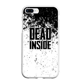 Чехол для iPhone 7Plus/8 Plus матовый с принтом Dead Inside в Тюмени, Силикон | Область печати: задняя сторона чехла, без боковых панелей | dead | dota | inside | аниме | внутри | гуль | дэд | инсайд | мертвец | мертвый | токийский