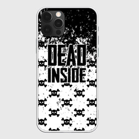 Чехол для iPhone 12 Pro с принтом Dead Inside в Тюмени, силикон | область печати: задняя сторона чехла, без боковых панелей | dead | dota | inside | аниме | внутри | гуль | дэд | инсайд | мертвец | мертвый | токийский