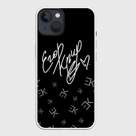 Чехол для iPhone 13 с принтом ЕГОР КРИД (Автограф) в Тюмени,  |  | black | egor | hip | hop | inc | kreed | logo | pop | rap | star | team | алых | грехи | егор | знают | крид | лого | миллион | настроения | они | поп | роз | рэп | самая | символ | хип | холостяк | хоп | цвет | черный | что