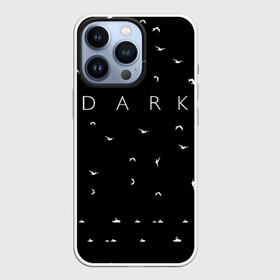 Чехол для iPhone 13 Pro с принтом DARK   Birds (Тьма) в Тюмени,  |  | 1921 | 1953 | 1986 | 2019 | 2052 | dark | future | jonas | logo | mikkel | mundus | no future | portal | sic | будущего | йонас | лого | логотип | миккель | надпись | нет | портал | сериал | сериалы | символ | тьма