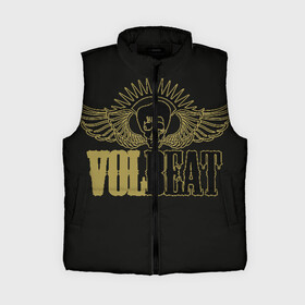 Женский жилет утепленный 3D с принтом Volbeat в Тюмени,  |  | groove metal | hardcore | psychobilly | volbeat | волбит