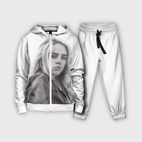 Детский костюм 3D с принтом BILLIE EILISH в Тюмени,  |  | ayelish | bad guy | bellyache | bilie eilish | bilie elish | billie | billie eilish | eilish | electronic | elish | music | били айлиш | билли айлиш | эйлиш | элиш