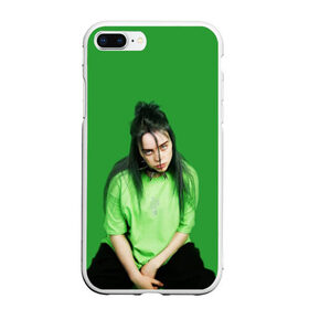 Чехол для iPhone 7Plus/8 Plus матовый с принтом BILLIE EILISH в Тюмени, Силикон | Область печати: задняя сторона чехла, без боковых панелей | ayelish | bad guy | bellyache | bilie eilish | bilie elish | billie | billie eilish | eilish | electronic | elish | music | били айлиш | билли айлиш | эйлиш | элиш