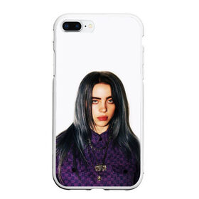 Чехол для iPhone 7Plus/8 Plus матовый с принтом BILLIE EILISH в Тюмени, Силикон | Область печати: задняя сторона чехла, без боковых панелей | ayelish | bad guy | bellyache | bilie eilish | bilie elish | billie | billie eilish | eilish | electronic | elish | music | били айлиш | билли айлиш | эйлиш | элиш