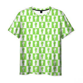 Мужская футболка 3D с принтом BILLIE EILISH в Тюмени, 100% полиэфир | прямой крой, круглый вырез горловины, длина до линии бедер | be | billie | billie eilish | билли | билли айлиш