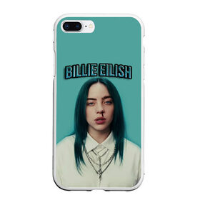 Чехол для iPhone 7Plus/8 Plus матовый с принтом BILLIE EILISH в Тюмени, Силикон | Область печати: задняя сторона чехла, без боковых панелей | ayelish | bad guy | bellyache | bilie eilish | bilie elish | billie | billie eilish | eilish | electronic | elish | music | били айлиш | билли айлиш | эйлиш | элиш