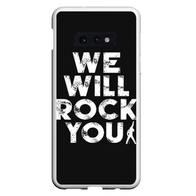 Чехол для Samsung S10E с принтом We Will Rock You в Тюмени, Силикон | Область печати: задняя сторона чехла, без боковых панелей | bohemian | brian | freddie | john | mercury | must go on | queen | rhapsody | roger | taylor | the miracle | the show | богемская | рапсодия | роджер тейлор | фредди меркьюри