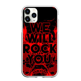 Чехол для iPhone 11 Pro матовый с принтом We Will Rock You в Тюмени, Силикон |  | Тематика изображения на принте: bohemian | brian | freddie | john | mercury | must go on | queen | rhapsody | roger | taylor | the miracle | the show | богемская | рапсодия | роджер тейлор | фредди меркьюри