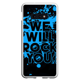 Чехол для Samsung S10E с принтом We Will Rock You в Тюмени, Силикон | Область печати: задняя сторона чехла, без боковых панелей | bohemian | brian | freddie | john | mercury | must go on | queen | rhapsody | roger | taylor | the miracle | the show | богемская | рапсодия | роджер тейлор | фредди меркьюри