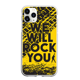 Чехол для iPhone 11 Pro матовый с принтом We Will Rock You в Тюмени, Силикон |  | bohemian | brian | freddie | john | mercury | must go on | queen | rhapsody | roger | taylor | the miracle | the show | богемская | рапсодия | роджер тейлор | фредди меркьюри