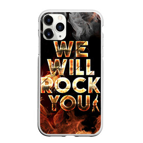 Чехол для iPhone 11 Pro Max матовый с принтом We Will Rock You в Тюмени, Силикон |  | bohemian | brian | freddie | john | mercury | must go on | queen | rhapsody | roger | taylor | the miracle | the show | богемская | рапсодия | роджер тейлор | фредди меркьюри