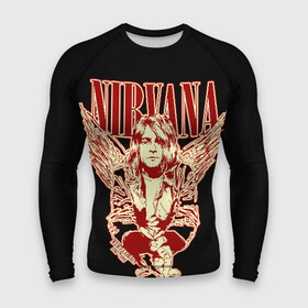 Мужской рашгард 3D с принтом Nirvana в Тюмени,  |  | bleach | blew | cobain | dave | geffen | hormoaning | in utero | incesticide | krist | kurt | nevermind | nirvana | novoselic | rock | vevo | геффен | курт кобейн | нирвана | рок