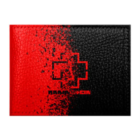 Обложка для студенческого билета с принтом Rammstein. в Тюмени, натуральная кожа | Размер: 11*8 см; Печать на всей внешней стороне | 3d | hard | logo | metal | music | rammstein | rock | геометрия | градиент | гранж | знак | иллюстрация | лого | метал | музыка | рамштайн | рок | символ | текстура