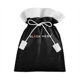 Подарочный 3D мешок с принтом BLACK MESA в Тюмени, 100% полиэстер | Размер: 29*39 см | black mesa | city 17 | combine guard | gordon freeman | half life | source | valve | гордон фримен | халф лайф