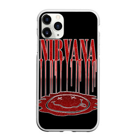 Чехол для iPhone 11 Pro матовый с принтом Nirvana в Тюмени, Силикон |  | bleach | blew | cobain | dave | geffen | hormoaning | in utero | incesticide | krist | kurt | nevermind | nirvana | novoselic | rock | vevo | геффен | курт кобейн | нирвана | рок