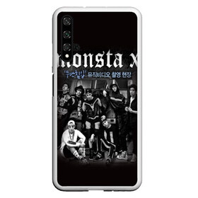 Чехол для Honor 20 с принтом Monsta X в Тюмени, Силикон | Область печати: задняя сторона чехла, без боковых панелей | Тематика изображения на принте: dramarama | edm | hyungwon | idol | im | j pop | jooheon | k pop | kihyun | kpop | minhyuk | mv | shownu | the code | wonho | вонхо | монста х | хип хоп