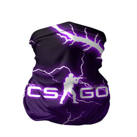 Бандана-труба 3D с принтом CS GO LIGHTNING STYLE в Тюмени, 100% полиэстер, ткань с особыми свойствами — Activecool | плотность 150‒180 г/м2; хорошо тянется, но сохраняет форму | Тематика изображения на принте: astralis | awp | counter strike | cs go | cs go global offensive | faze clan | hyper beast | team liquid | thunder | астралис | молнии | тим ликвид | фейз клан | хайпер бист | шторм