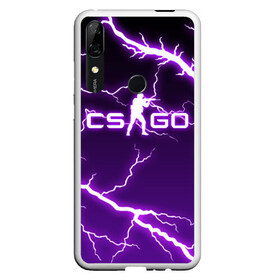 Чехол для Honor P Smart Z с принтом CS GO LIGHTNING STYLE в Тюмени, Силикон | Область печати: задняя сторона чехла, без боковых панелей | Тематика изображения на принте: astralis | awp | counter strike | cs go | cs go global offensive | faze clan | hyper beast | team liquid | thunder | астралис | молнии | тим ликвид | фейз клан | хайпер бист | шторм