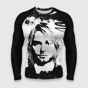 Мужской рашгард 3D с принтом Kurt Cobain в Тюмени,  |  | bleach | blew | cobain | dave | geffen | hormoaning | in utero | incesticide | krist | kurt | nevermind | nirvana | novoselic | rock | vevo | геффен | курт кобейн | нирвана | рок