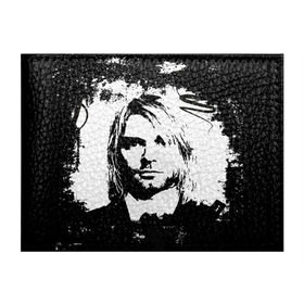 Обложка для студенческого билета с принтом Kurt Cobain в Тюмени, натуральная кожа | Размер: 11*8 см; Печать на всей внешней стороне | bleach | blew | cobain | dave | geffen | hormoaning | in utero | incesticide | krist | kurt | nevermind | nirvana | novoselic | rock | vevo | геффен | курт кобейн | нирвана | рок
