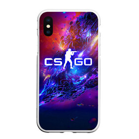 Чехол для iPhone XS Max матовый с принтом CS GO в Тюмени, Силикон | Область печати: задняя сторона чехла, без боковых панелей | astralis | awp | counter strike | cs go | cs go global offensive | faze clan | hyper beast | team liquid | астралис | тим ликвид | фейз клан | хайпер бист