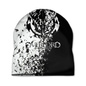 Шапка 3D с принтом Overlord. в Тюмени, 100% полиэстер | универсальный размер, печать по всей поверхности изделия | overlord | аниме | гранж | лого | логотип | оверлорд | сериал | текстура