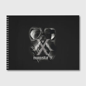 Альбом для рисования с принтом Monsta X в Тюмени, 100% бумага
 | матовая бумага, плотность 200 мг. | dramarama | edm | hyungwon | idol | im | j pop | jooheon | k pop | kihyun | kpop | minhyuk | mv | shownu | the code | wonho | вонхо | монста х | хип хоп