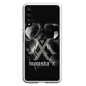 Чехол для Honor 20 с принтом Monsta X в Тюмени, Силикон | Область печати: задняя сторона чехла, без боковых панелей | Тематика изображения на принте: dramarama | edm | hyungwon | idol | im | j pop | jooheon | k pop | kihyun | kpop | minhyuk | mv | shownu | the code | wonho | вонхо | монста х | хип хоп