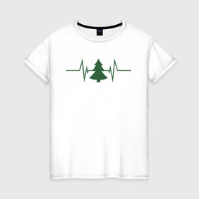 Женская футболка хлопок с принтом Жизнь дерева в Тюмени, 100% хлопок | прямой крой, круглый вырез горловины, длина до линии бедер, слегка спущенное плечо | лес | пожары в сибири | посади дерево | сибирь | сибирь горит | спасите сибирь | тайга
