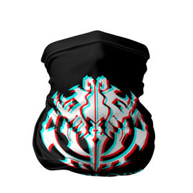 Бандана-труба 3D с принтом Overlord (Glitch). в Тюмени, 100% полиэстер, ткань с особыми свойствами — Activecool | плотность 150‒180 г/м2; хорошо тянется, но сохраняет форму | glitch | overlord | аниме | глитч | лого | логотип | оверлорд | сериал