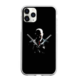 Чехол для iPhone 11 Pro Max матовый с принтом HITMAN в Тюмени, Силикон |  | Тематика изображения на принте: agent 47 | game | hitman | interactive entertainment | io interactive | агент 47 | игры | хитман