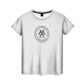 Женская футболка 3D с принтом monsta x в Тюмени, 100% полиэфир ( синтетическое хлопкоподобное полотно) | прямой крой, круглый вырез горловины, длина до линии бедер | monsta x