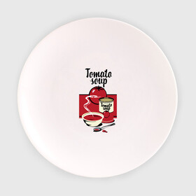 Тарелка 3D с принтом Томатный суп в Тюмени, фарфор | диаметр - 210 мм
диаметр для нанесения принта - 120 мм | flat | food | poster | retro | soup | spoon | steam | tomato | еда | ложка | пар | плакат | помидор | ретро | суп | тарелка
