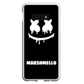 Чехол для Samsung S10E с принтом РЮКЗАК MARSHMELLO в Тюмени, Силикон | Область печати: задняя сторона чехла, без боковых панелей | marshmello | диджей | клуб | клубная музыка | маршмеллоу | маршмело | маршмэлло | маршмэллоу | маршмэло | музыка | электронная