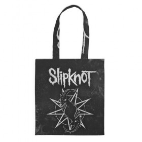 Сумка 3D повседневная с принтом Slipknot в Тюмени, 100% полиэстер | Плотность: 200 г/м2; Размер: 34×35 см; Высота лямок: 30 см | slipknot | we are not your kind | альтернативный метал | грув метал | метал | музыка | ню метал | слипнот