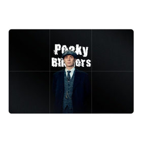 Магнитный плакат 3Х2 с принтом Peaky Blinders в Тюмени, Полимерный материал с магнитным слоем | 6 деталей размером 9*9 см | peaky blinders | острые козырьки | сериал