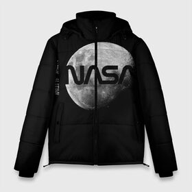Мужская зимняя куртка 3D с принтом Nasa Apollo 16 в Тюмени, верх — 100% полиэстер; подкладка — 100% полиэстер; утеплитель — 100% полиэстер | длина ниже бедра, свободный силуэт Оверсайз. Есть воротник-стойка, отстегивающийся капюшон и ветрозащитная планка. 

Боковые карманы с листочкой на кнопках и внутренний карман на молнии. | Тематика изображения на принте: apollo 16 | apolo 16 | nasa | аполлон 16 | аполон 16 | наса | насса