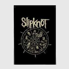 Постер с принтом Slipknot в Тюмени, 100% бумага
 | бумага, плотность 150 мг. Матовая, но за счет высокого коэффициента гладкости имеет небольшой блеск и дает на свету блики, но в отличии от глянцевой бумаги не покрыта лаком | slipknot | we are not your kind | альтернативный метал | грув метал | метал | музыка | ню метал | слипнот