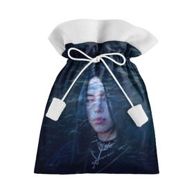 Подарочный 3D мешок с принтом Billie Eilish Ocean Eyes в Тюмени, 100% полиэстер | Размер: 29*39 см | Тематика изображения на принте: bad guy | billie eilish | билли айлиш | эйлиш