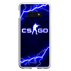 Чехол для Samsung S10E с принтом CS GO LIGHTNING STYLE в Тюмени, Силикон | Область печати: задняя сторона чехла, без боковых панелей | Тематика изображения на принте: astralis | awp | counter strike | cs go | cs go global offensive | faze clan | hyper beast | team liquid | thunder | астралис | молнии | тим ликвид | фейз клан | хайпер бист | шторм