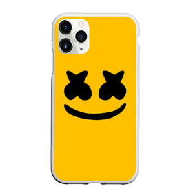 Чехол для iPhone 11 Pro Max матовый с принтом MARSHMELLO HAPPIER в Тюмени, Силикон |  | Тематика изображения на принте: america | dj | marshmello | usa | америка | маршмелло