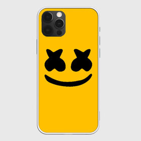 Чехол для iPhone 12 Pro Max с принтом MARSHMELLO HAPPIER в Тюмени, Силикон |  | Тематика изображения на принте: america | dj | marshmello | usa | америка | маршмелло